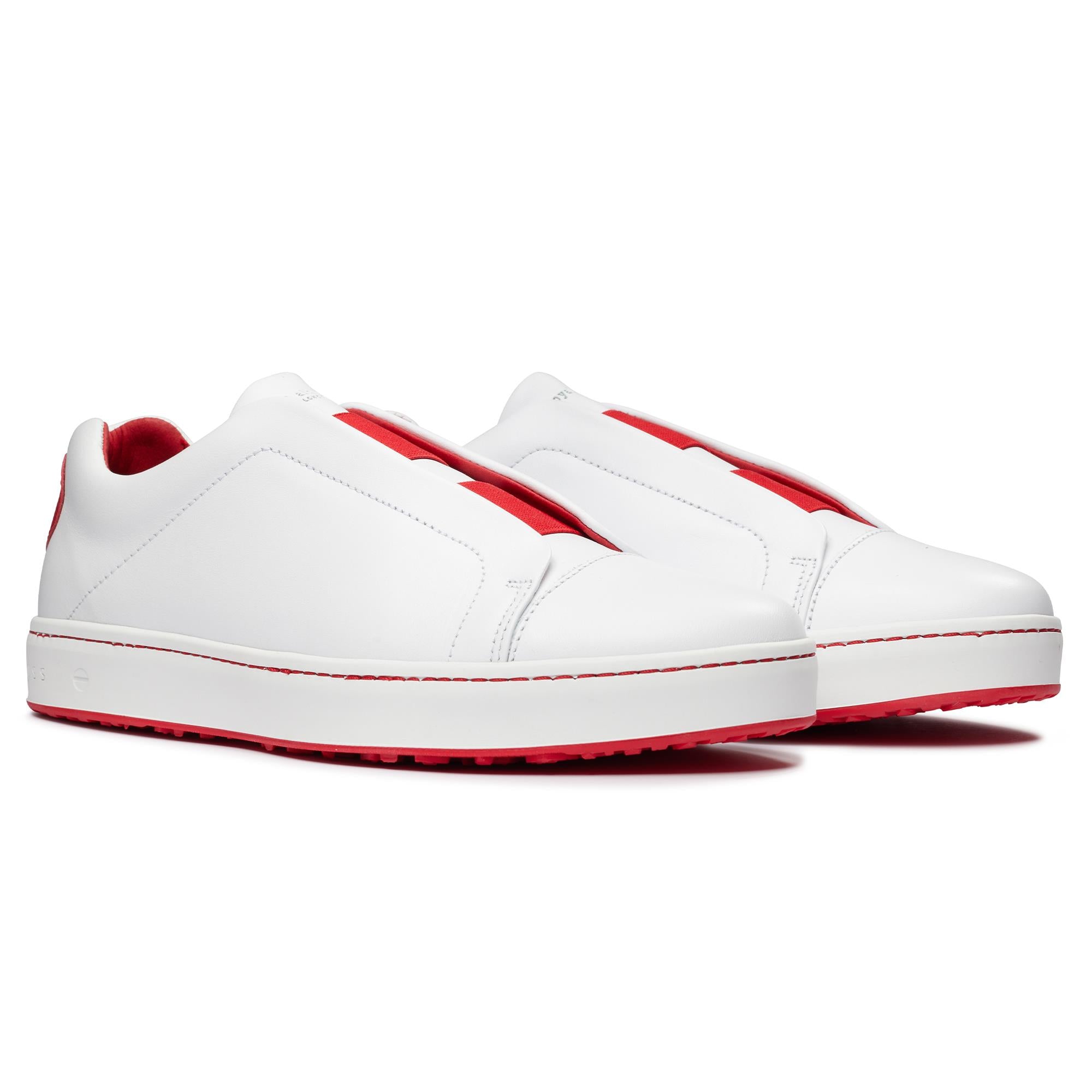 Pair of Royal Albartross Queen of Hearts golf shoes – premium ladies golf fashion with handcrafted comfort and design